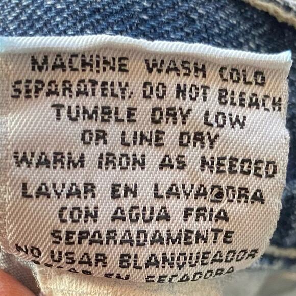 Vintage 90s Y2K L.E.I. Jean Capris Size 13 - Picture 7 of 7